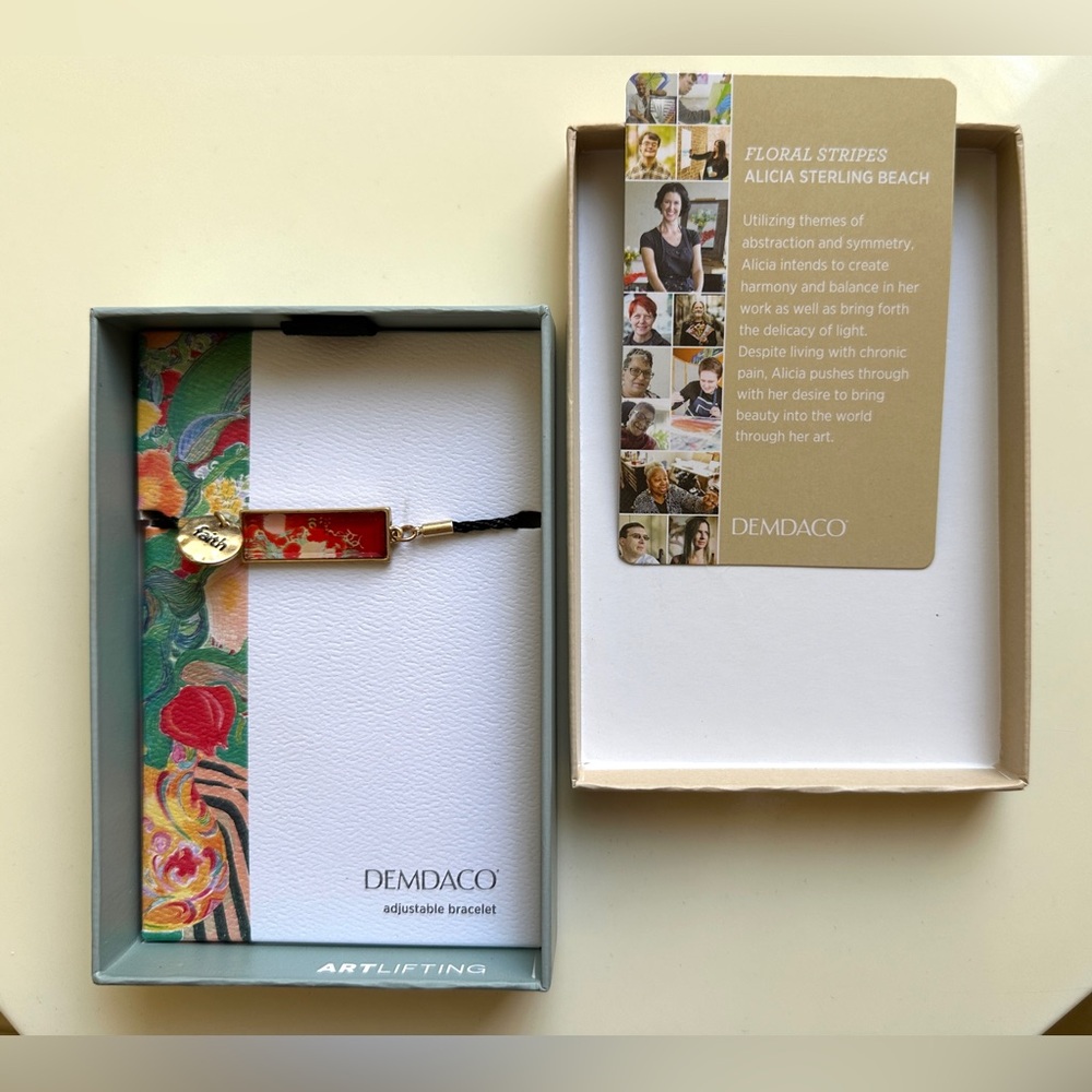 Demdaco Adjustable Faith Bracelet
